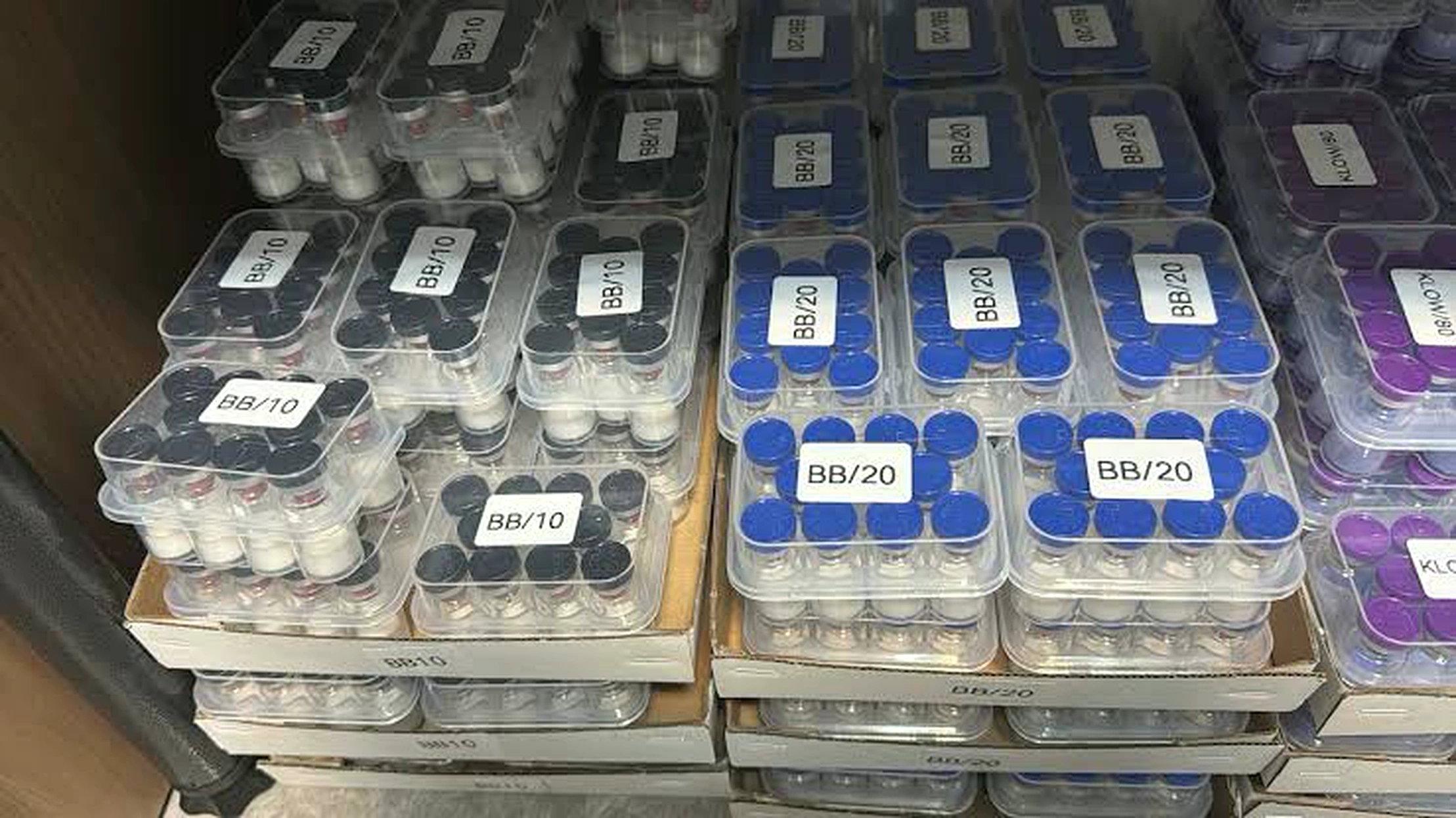 Boxed inventory